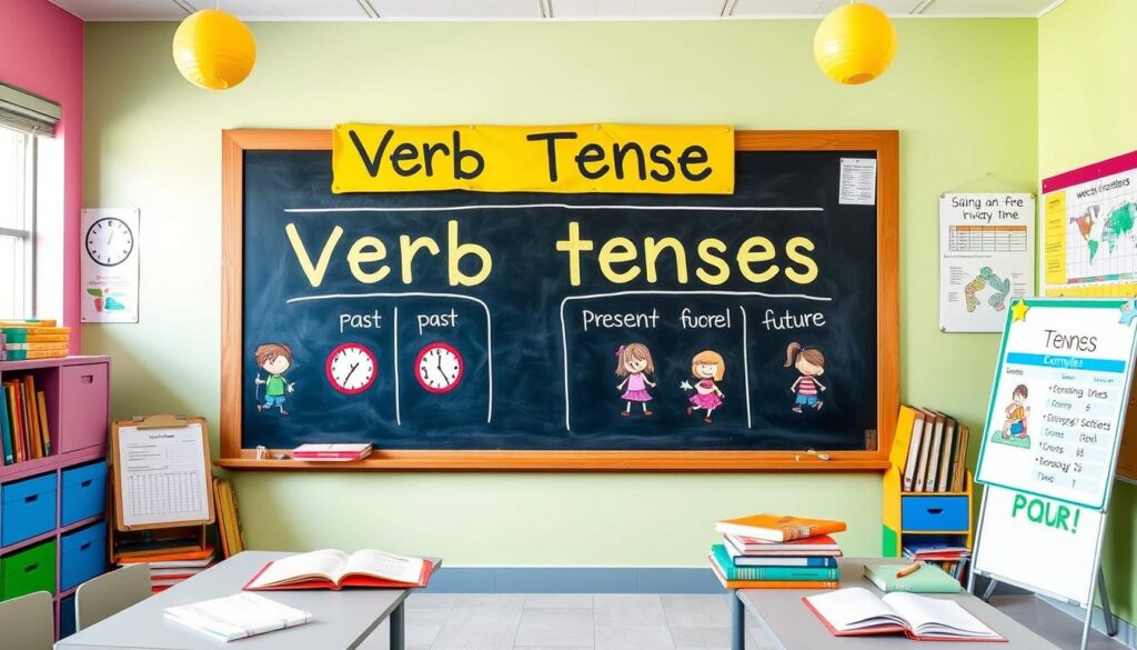 Verb tenses 3rd grade