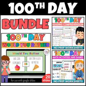 100 days of school ideas