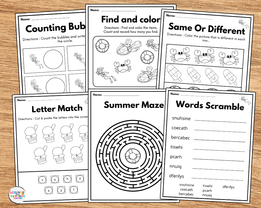 summer activities for kids