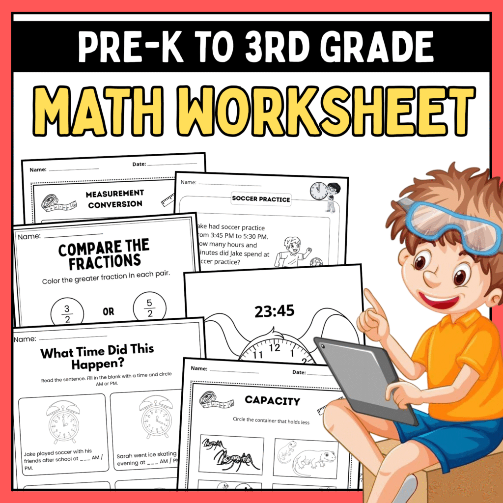 math activities for preschoolers