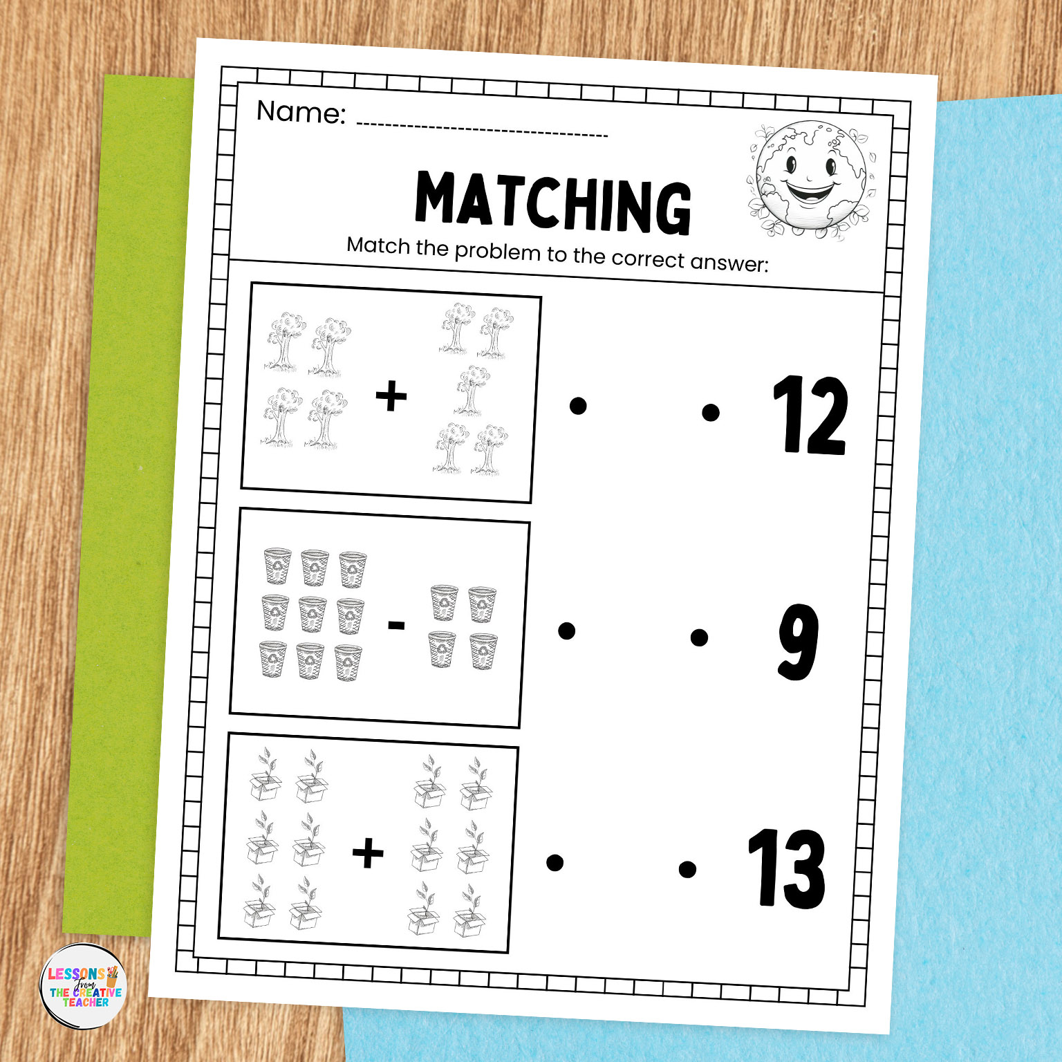 earth day activity worksheets