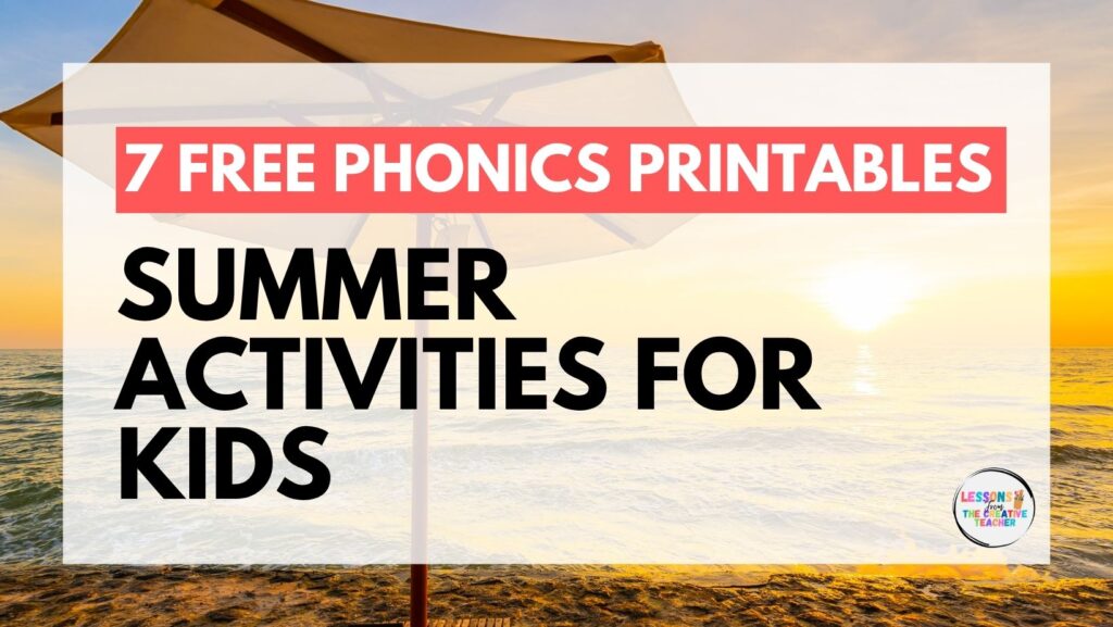 summer activities for kids