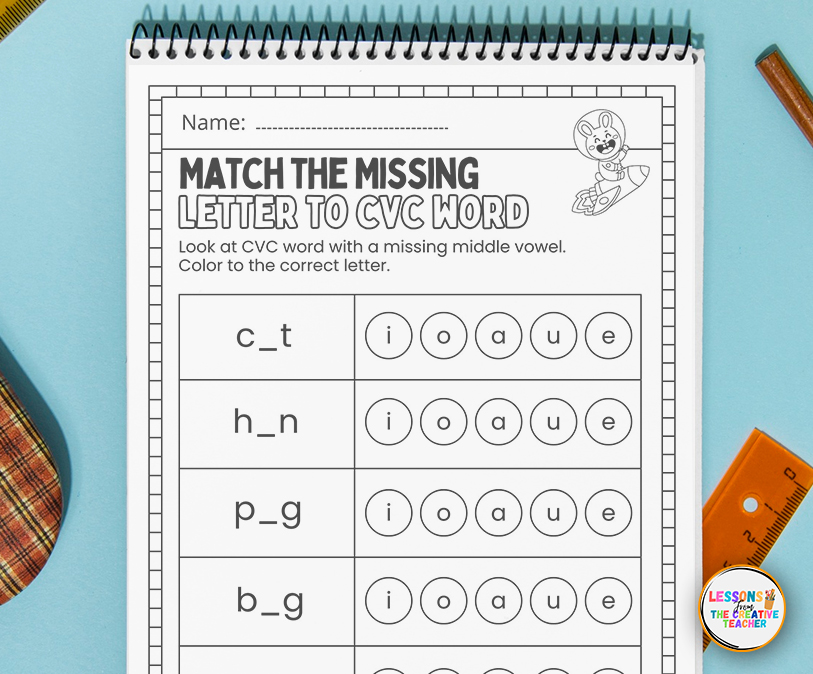 cvc words worksheets