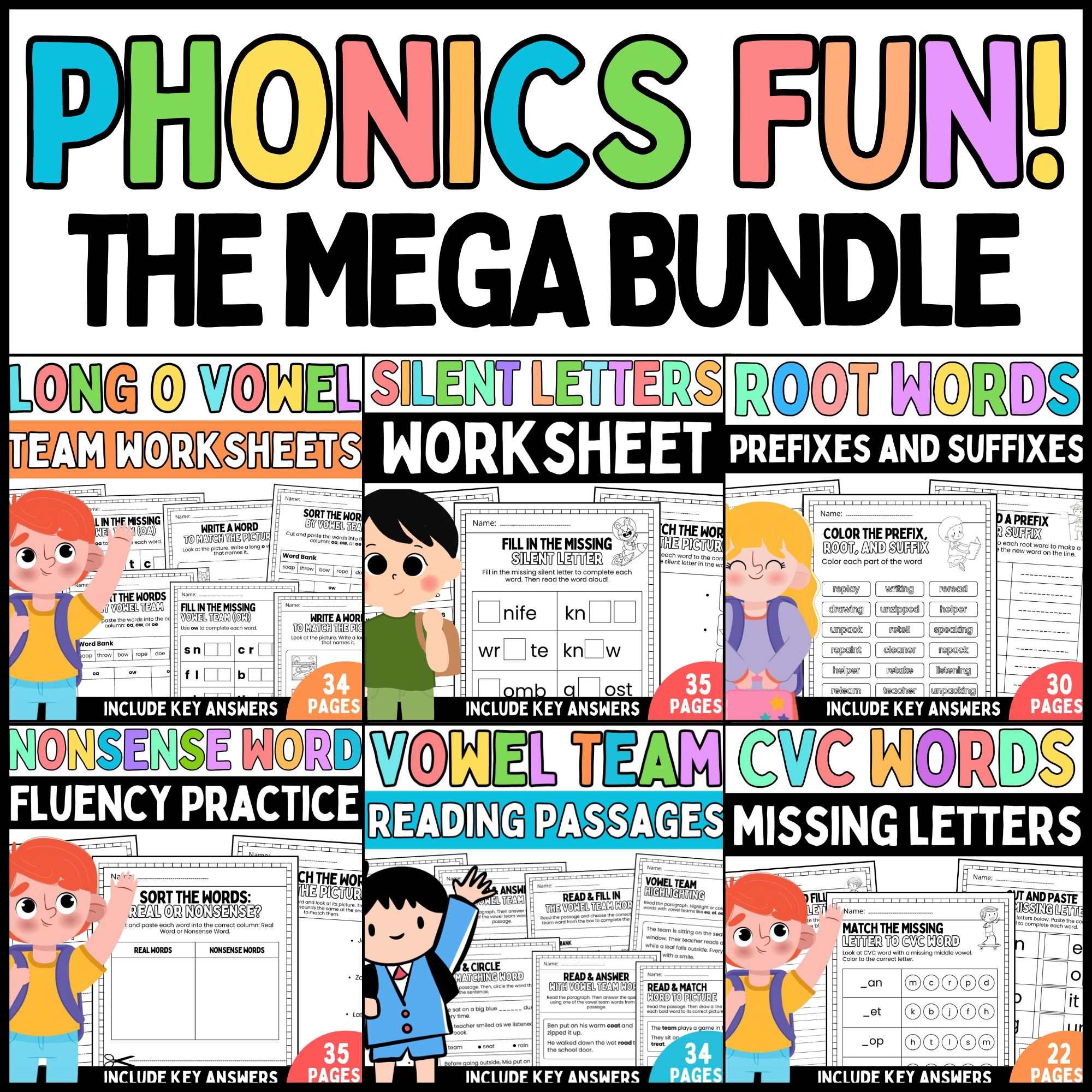 phonics activities worksheets
